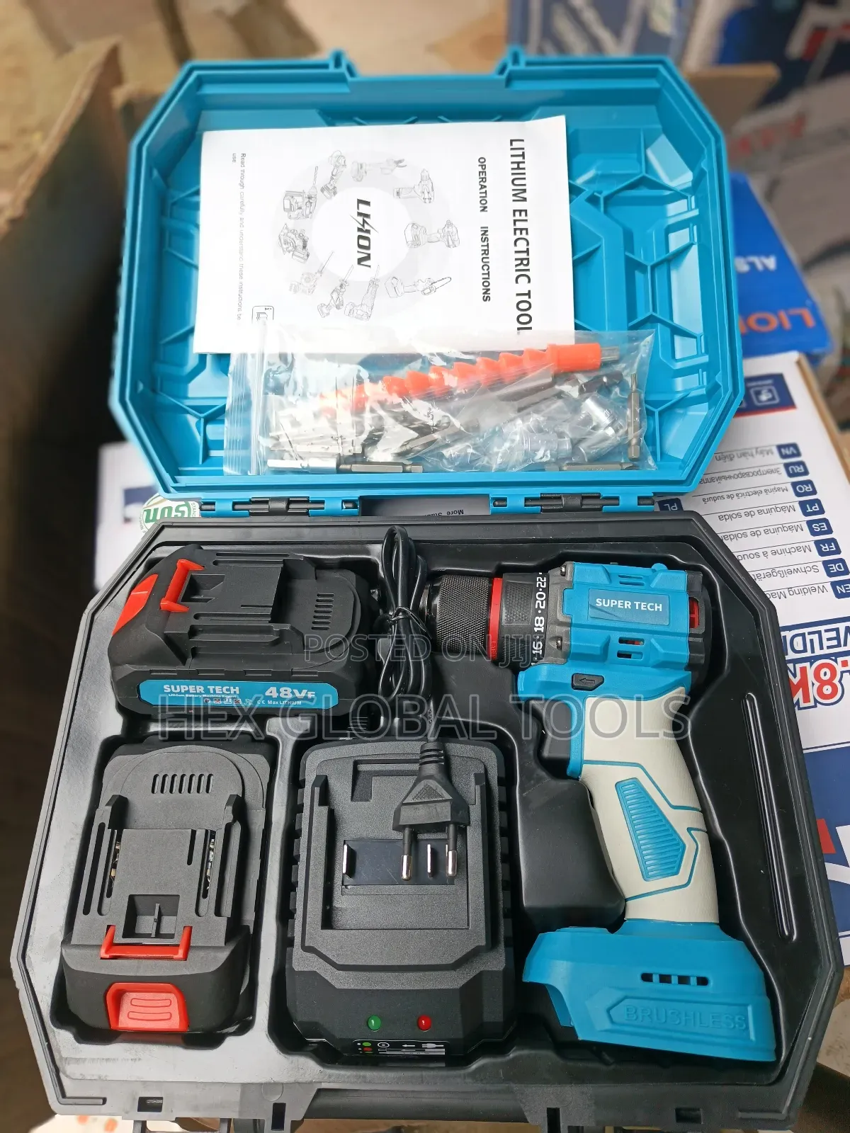48volt Supertchech Cordless Drill