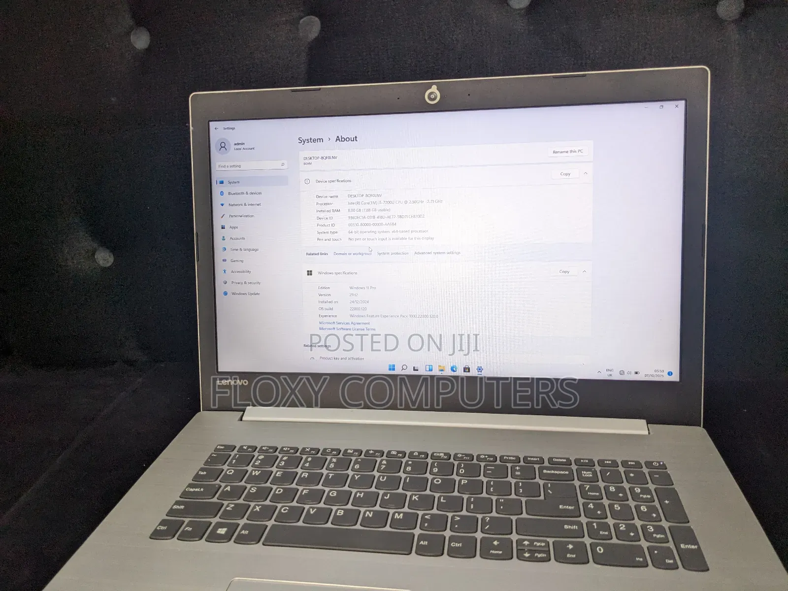 Laptop Lenovo IdeaPad 320 8GB Intel Core i7 SSD 256GB