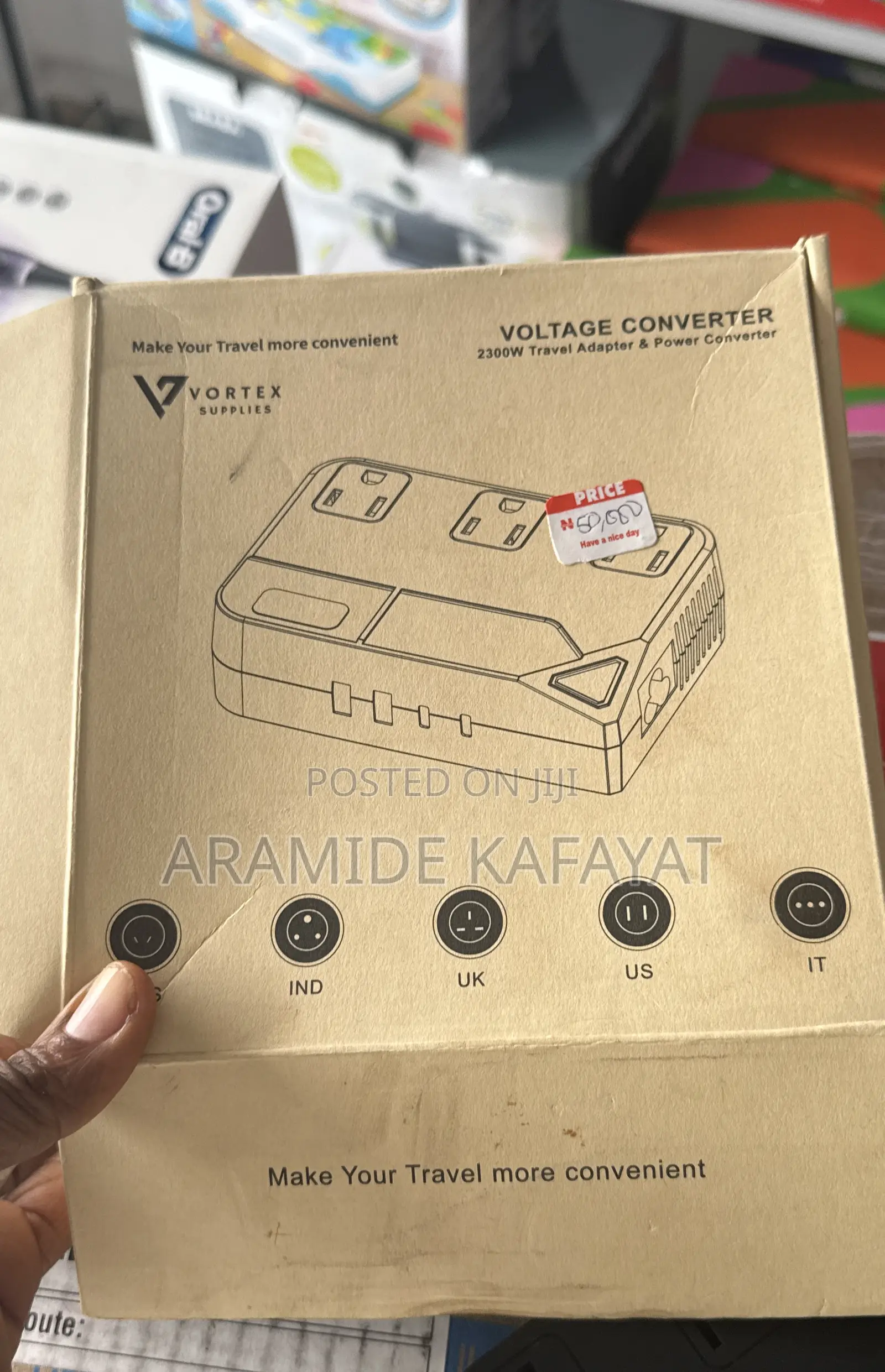 Vortex Voltage Converter