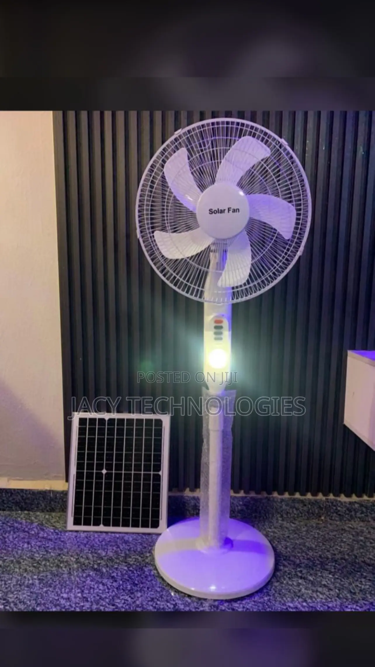 Solar Standing Fan