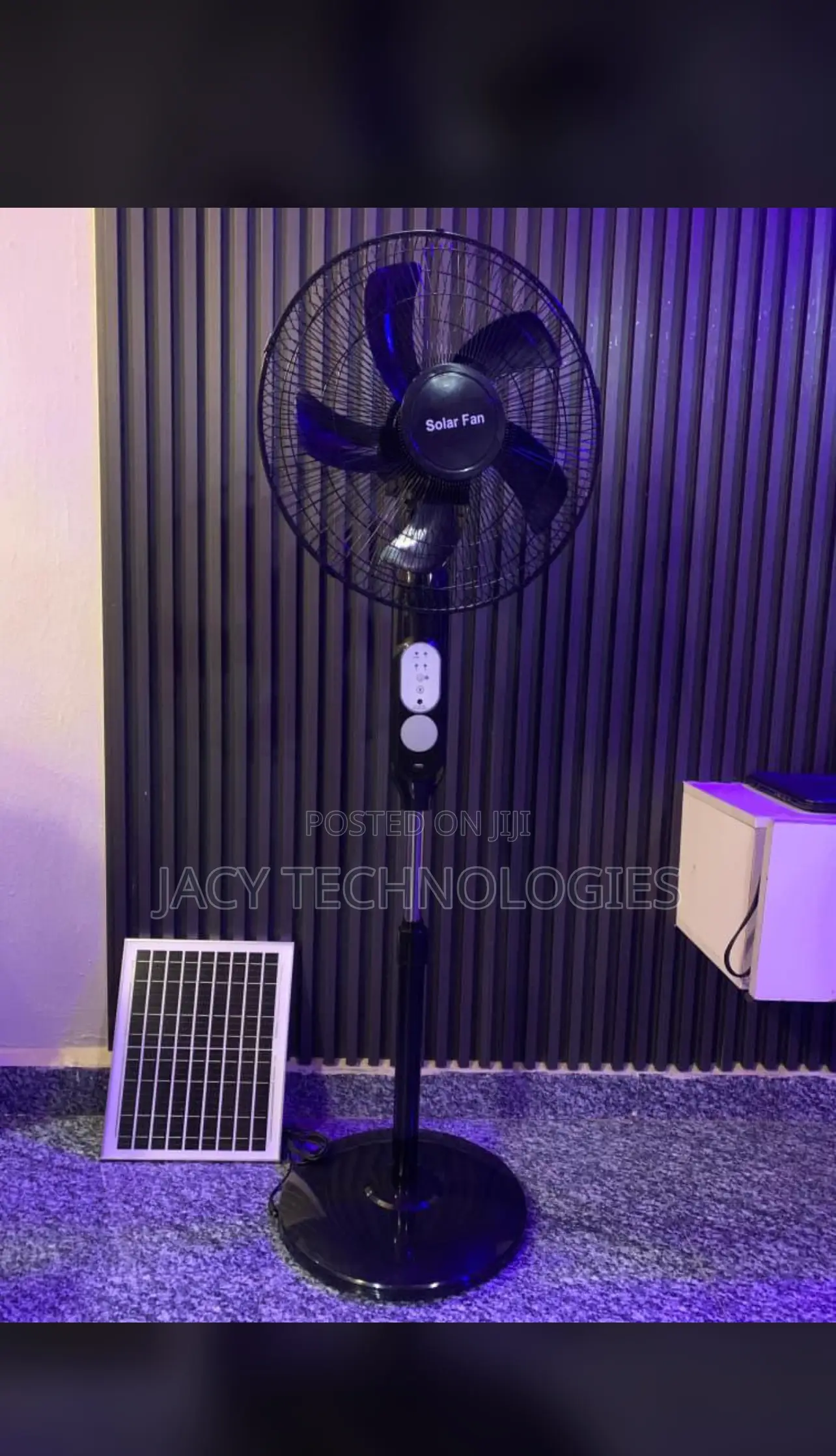 Solar Standing Fan