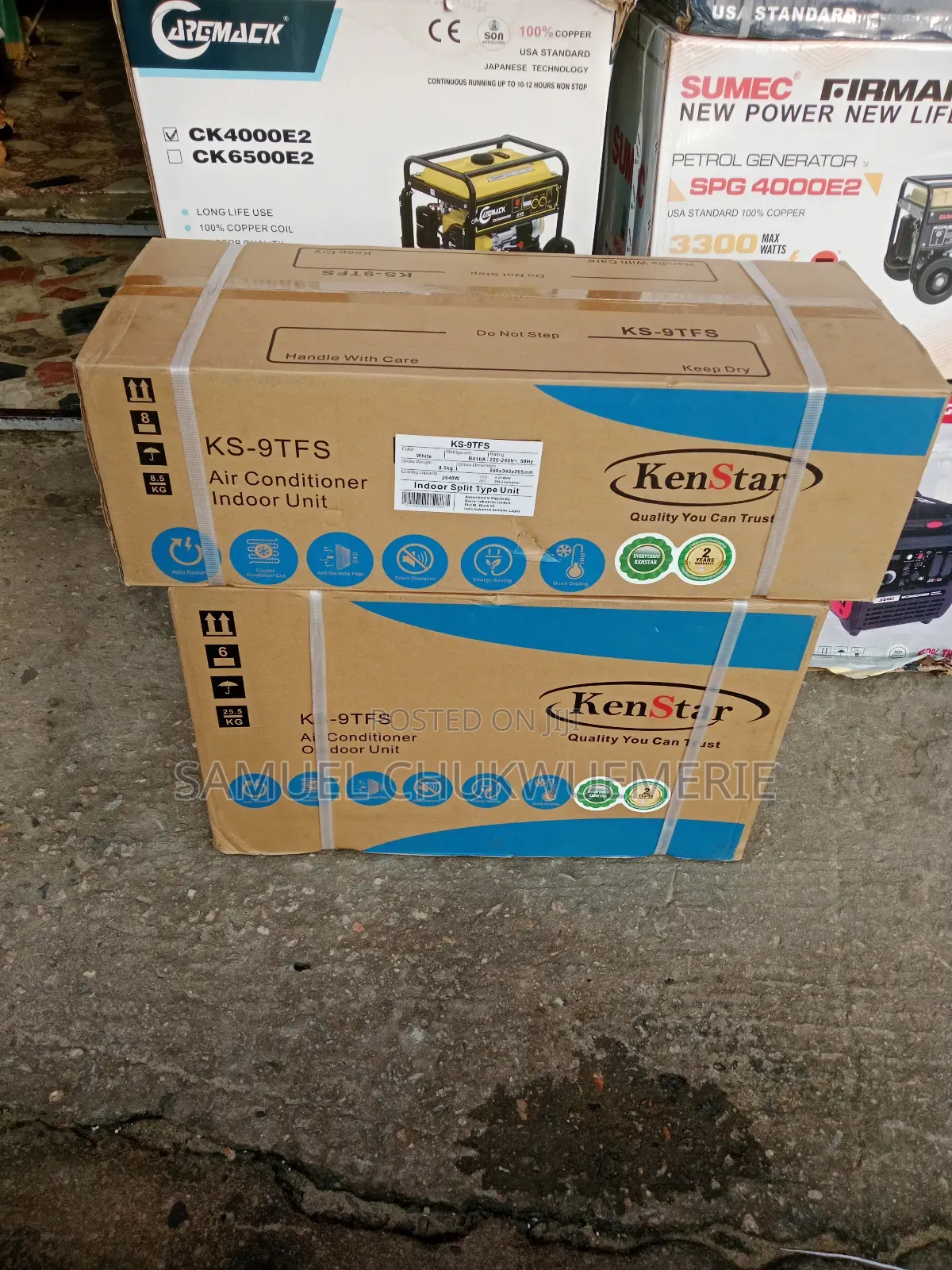 Kenstar Ac 1hp Split Unit Normal Copper