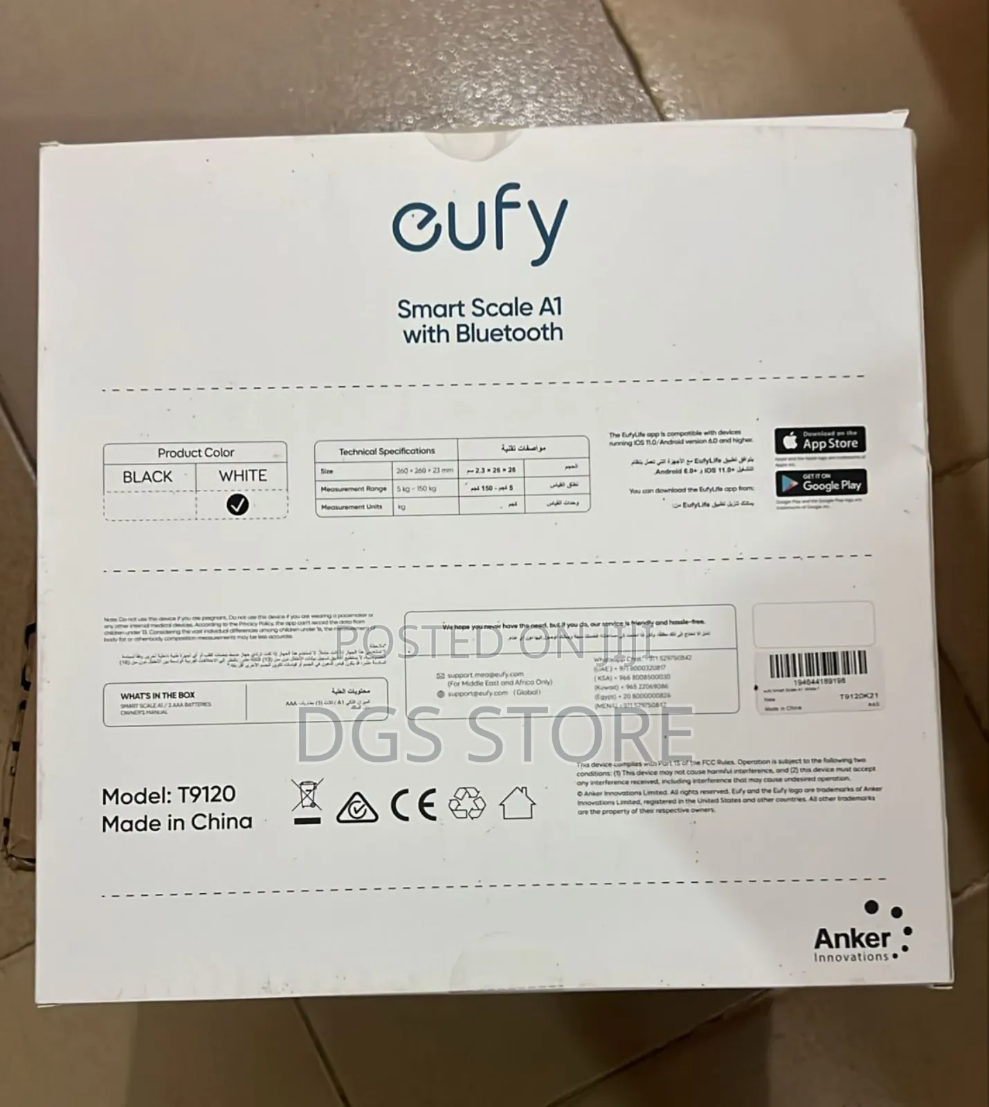 Anker Eufy Smart Scale A1 With Bluetooth