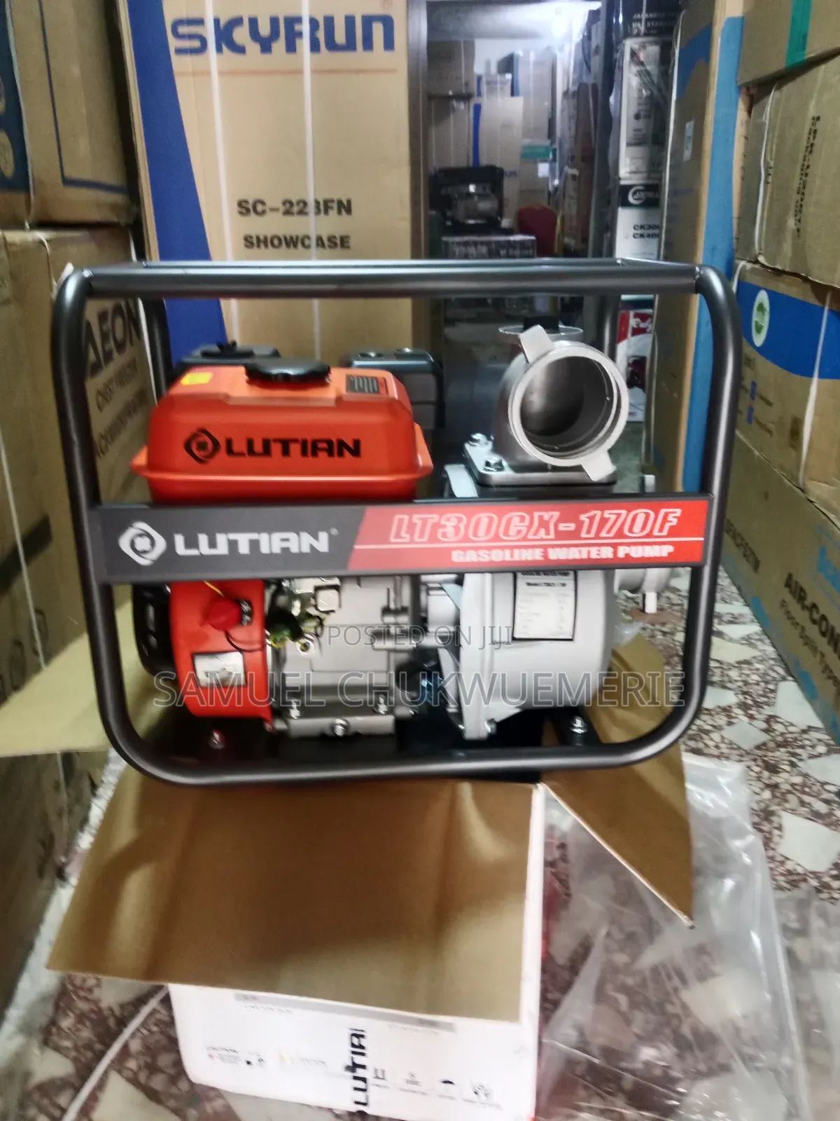 Lutian Water Pump Machine 3inch Copper
