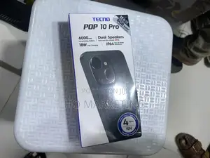 New Tecno Pop 10 Pro 128 GB Black