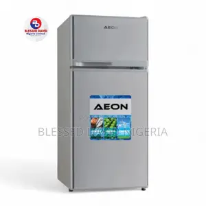 Aeon 85l Double Door Fridge (Art108gj) - Dark Grey