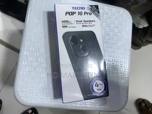 New Tecno Pop 10 Pro 128 GB Black