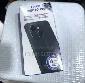 New Tecno Pop 10 Pro 128 GB Black