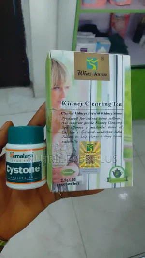 Cystone Tablets+ Kidney Cleaning Tea:100% Effective for Kidney Stones