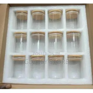 12 in 1 Glass Storage Jar Kitchen Pantry Storage Jar