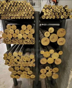 Brass Rod 50mm × 1000mm ( 1 Meter ) All Diameter Available