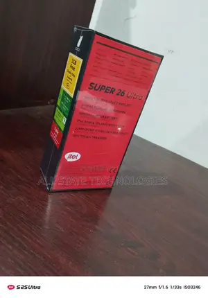 New Itel S26 Ultra 256 GB Black