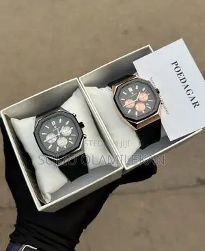 Poedagar Active Chronograph Rubber