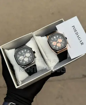 Poedagar Active Chronograph Rubber