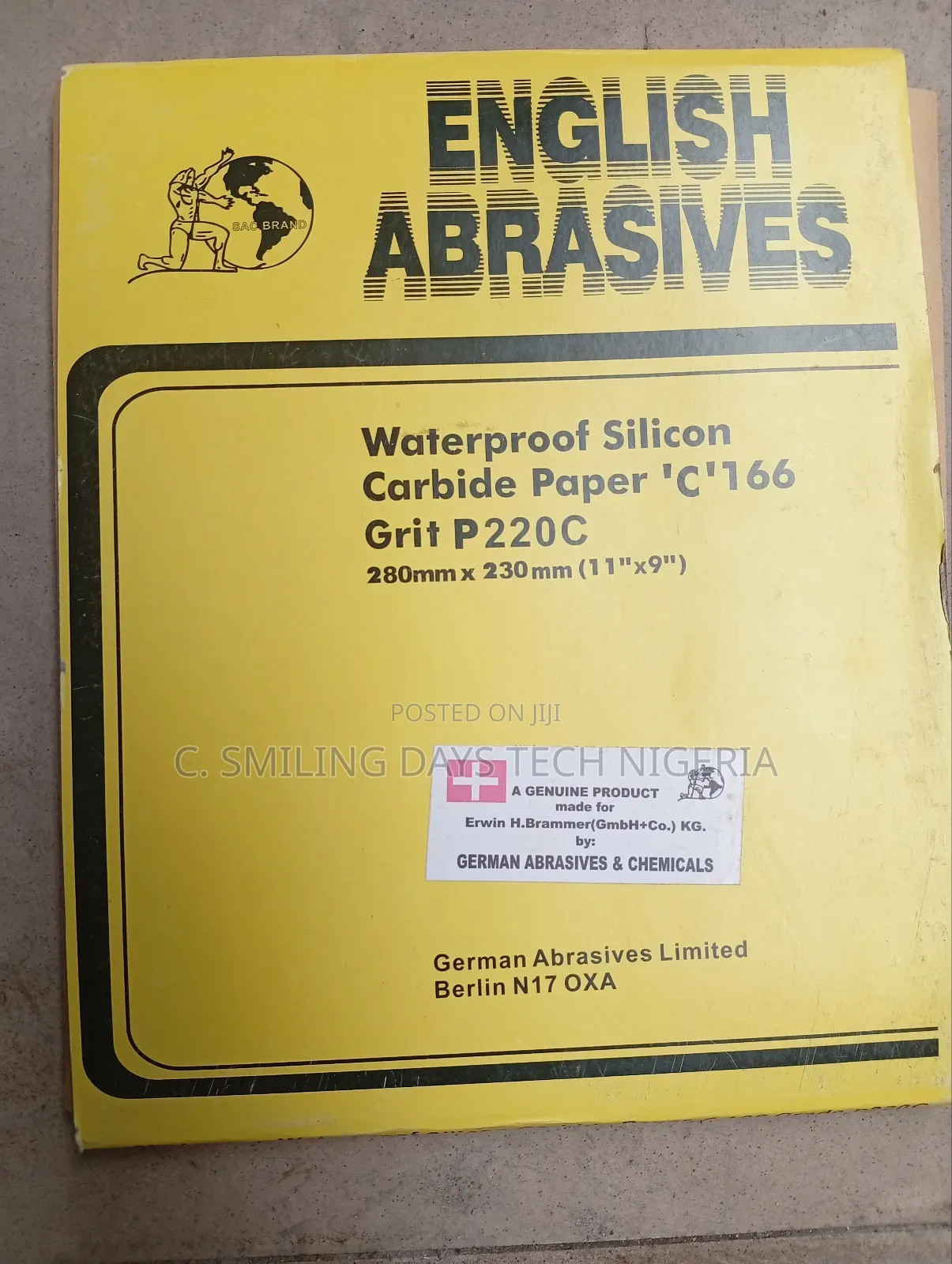 Carbide Sanding Paper