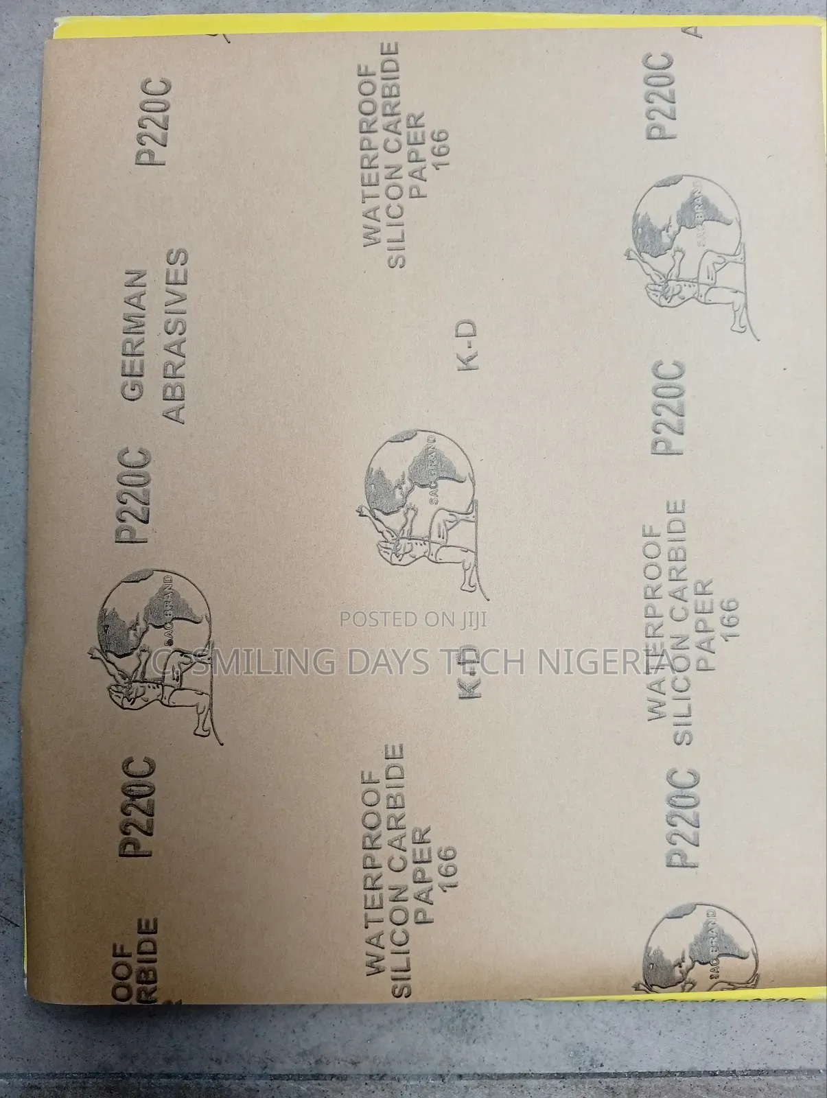 Carbide Sanding Paper