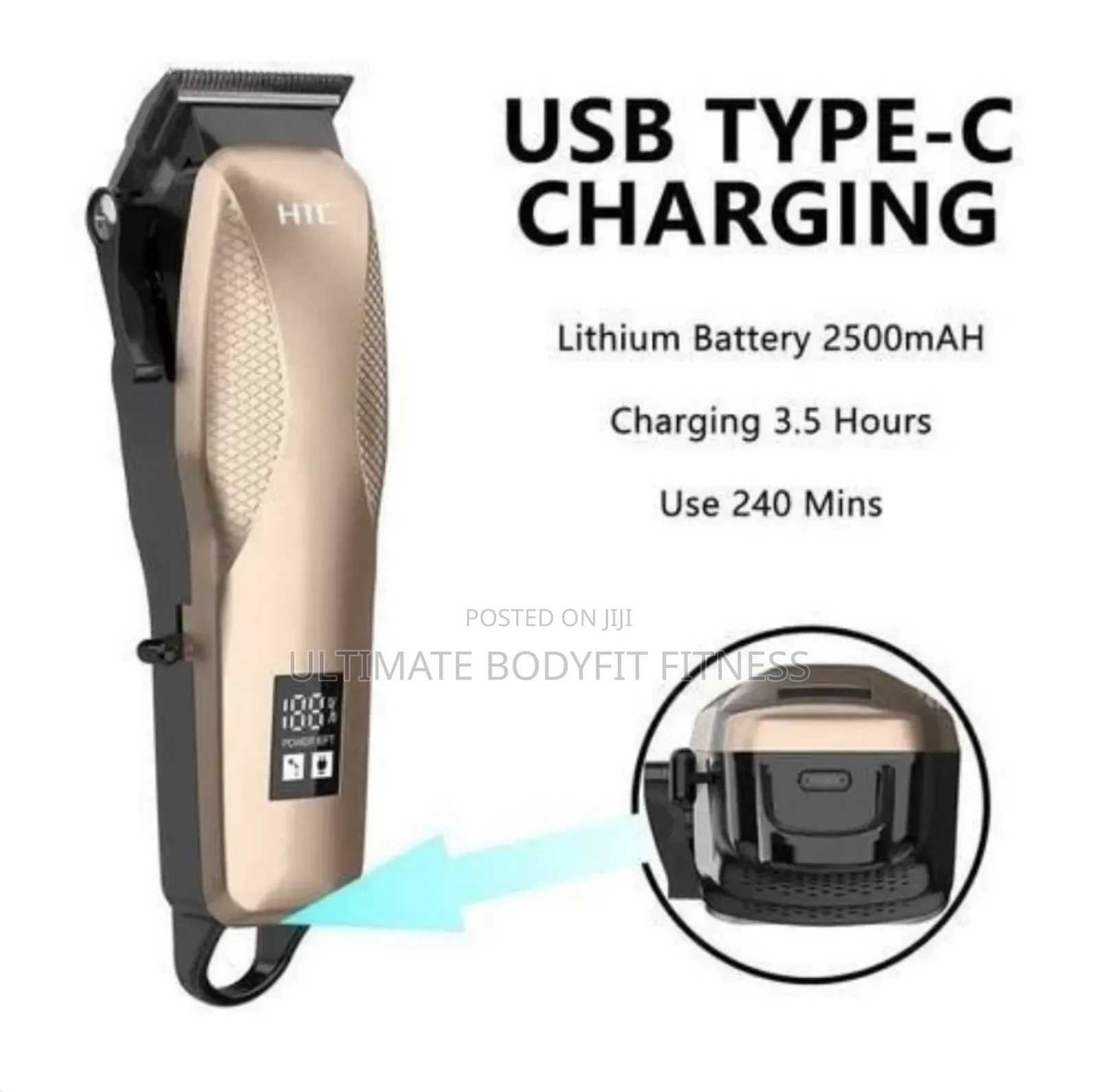 Brand New HTC 706 Rechargeable Clipper