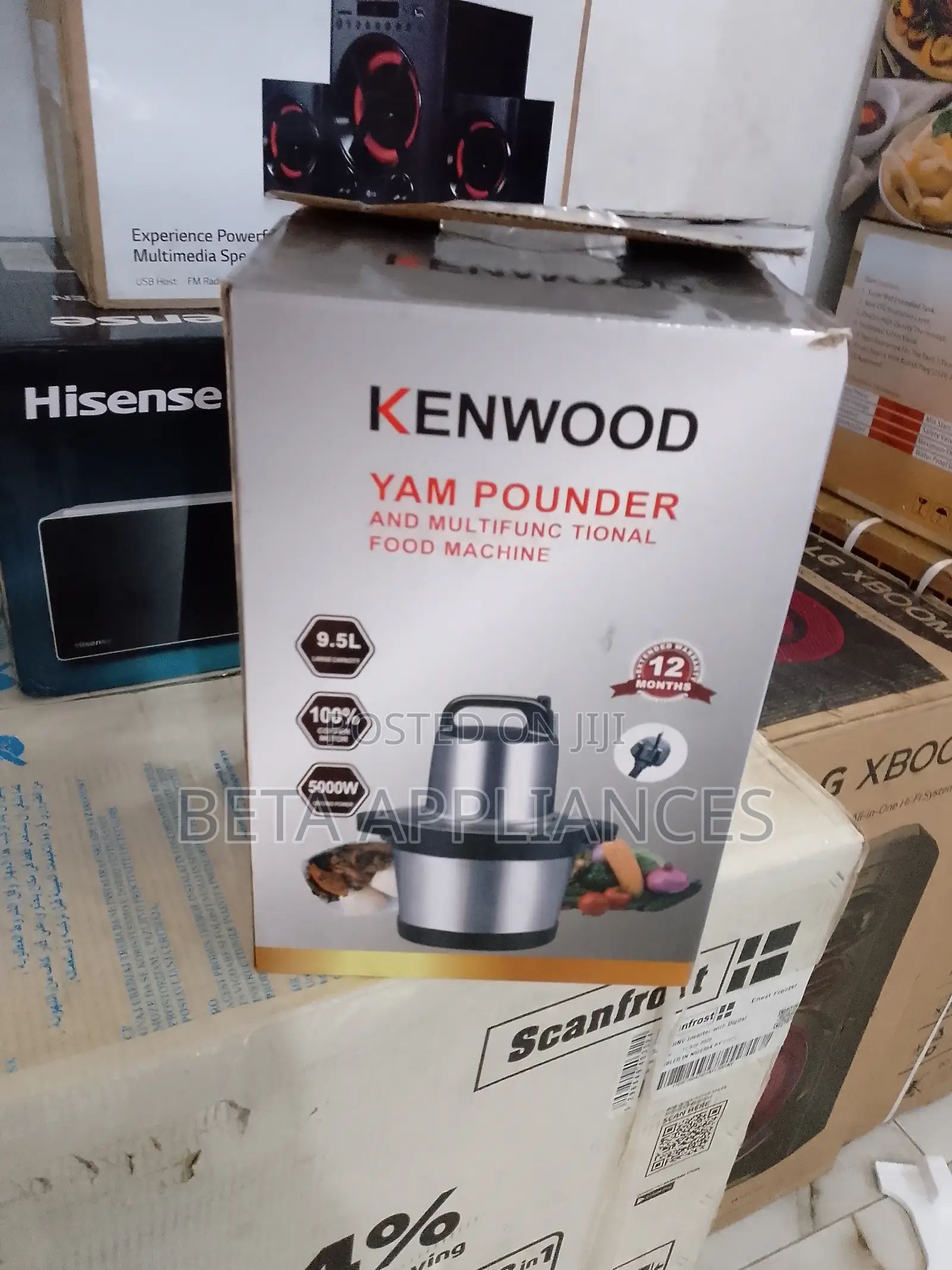 Kenwood 9.5l Yam Pounder – Smooth Pounding Made Easy