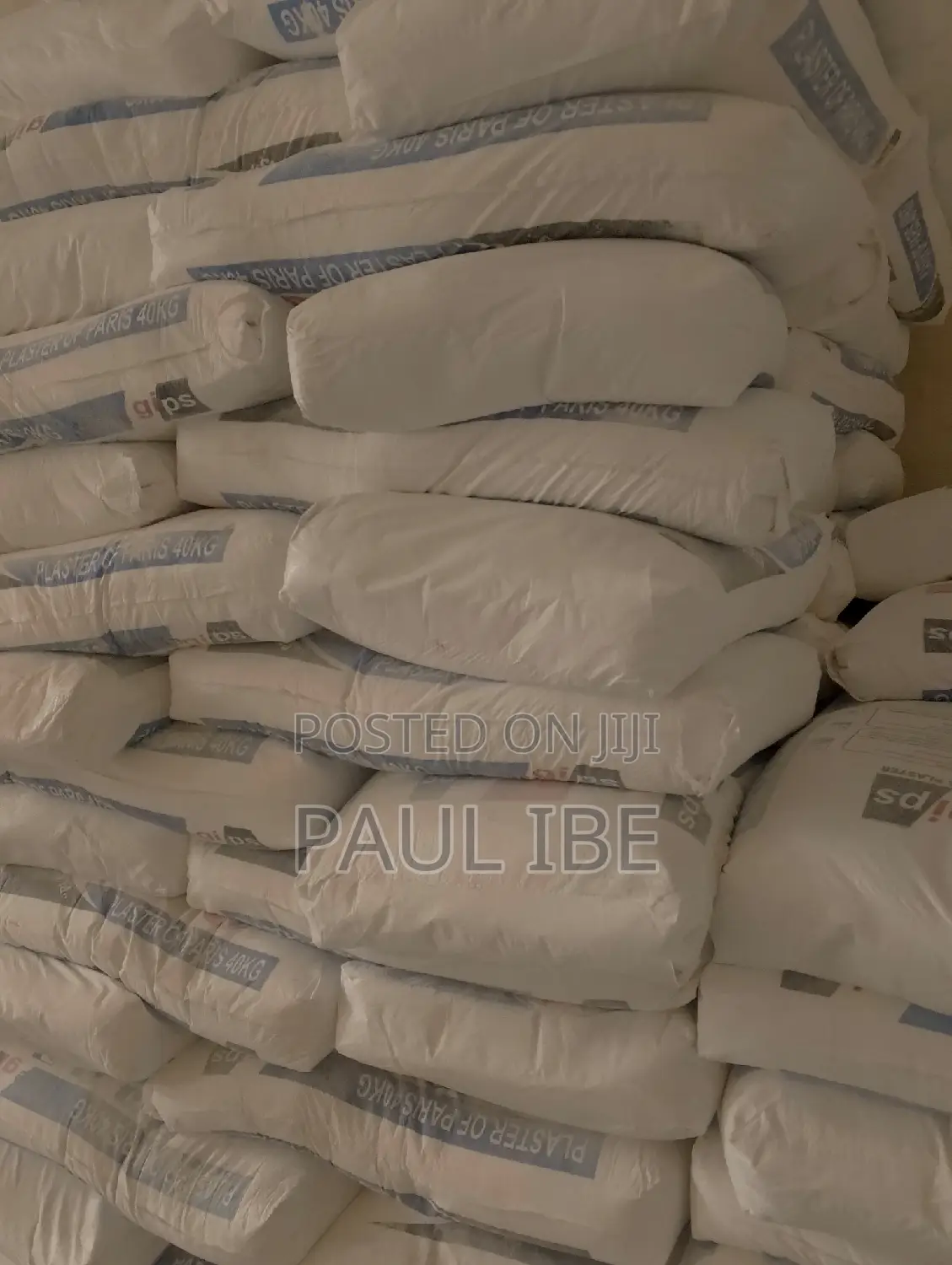 Silver White P.O.P Cement