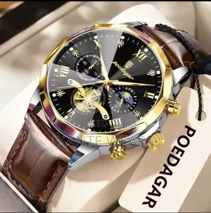 Qualith Poedaagar Active Chronograph Leather