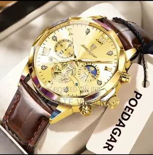 Qualith Poedaagar Active Chronograph Leather