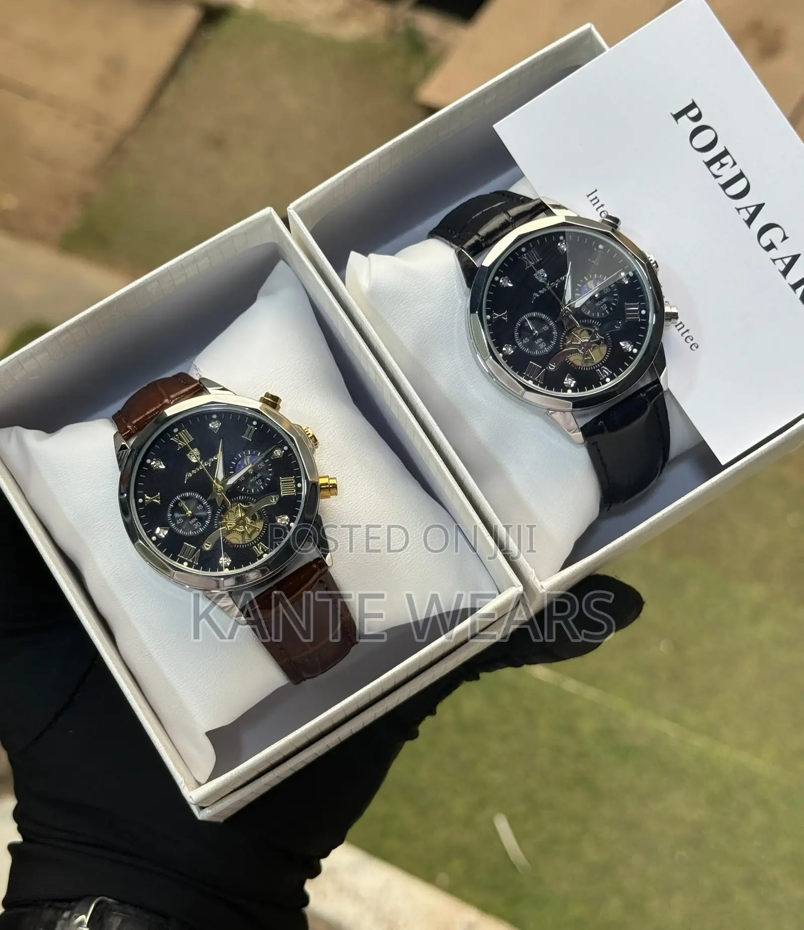 Qualith Poedaagar Active Chronograph Leather