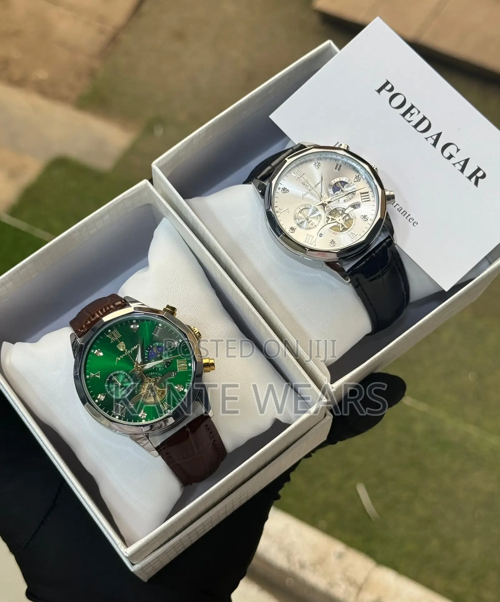 Qualith Poedaagar Active Chronograph Leather