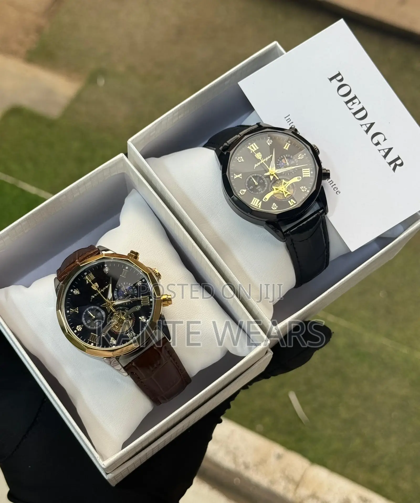 Qualith Poedaagar Active Chronograph Leather