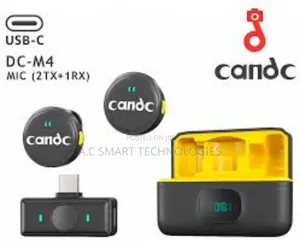 Candc M4 Magnetic Wireless Microphone For iPhone And Type C