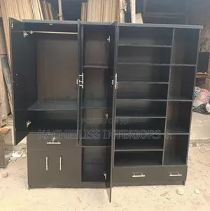 3ft by 6ft Wardrobe and Shoe/Bag Rack
