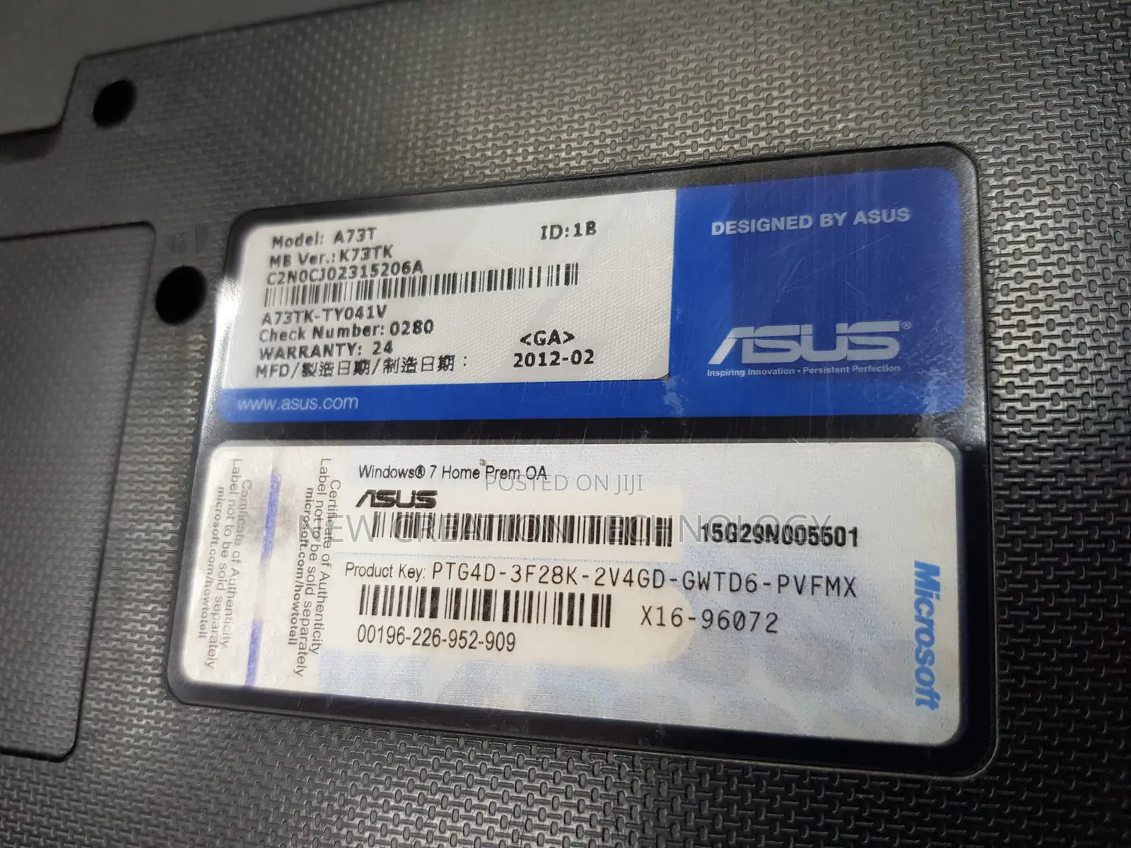 Laptop Asus 6GB AMD A6 HDD 750GB