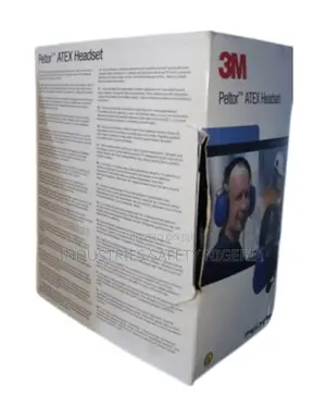 3m Peltor Ex-approved Headset – High Attenuation, Dynamic Mic