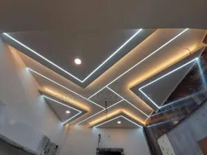 Pop Ceiling Installation and Wall Screeding House Painting Wall Frame