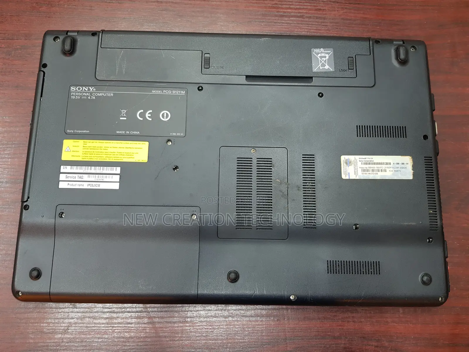 Laptop Sony 8GB Intel Core I3 SSD 128GB