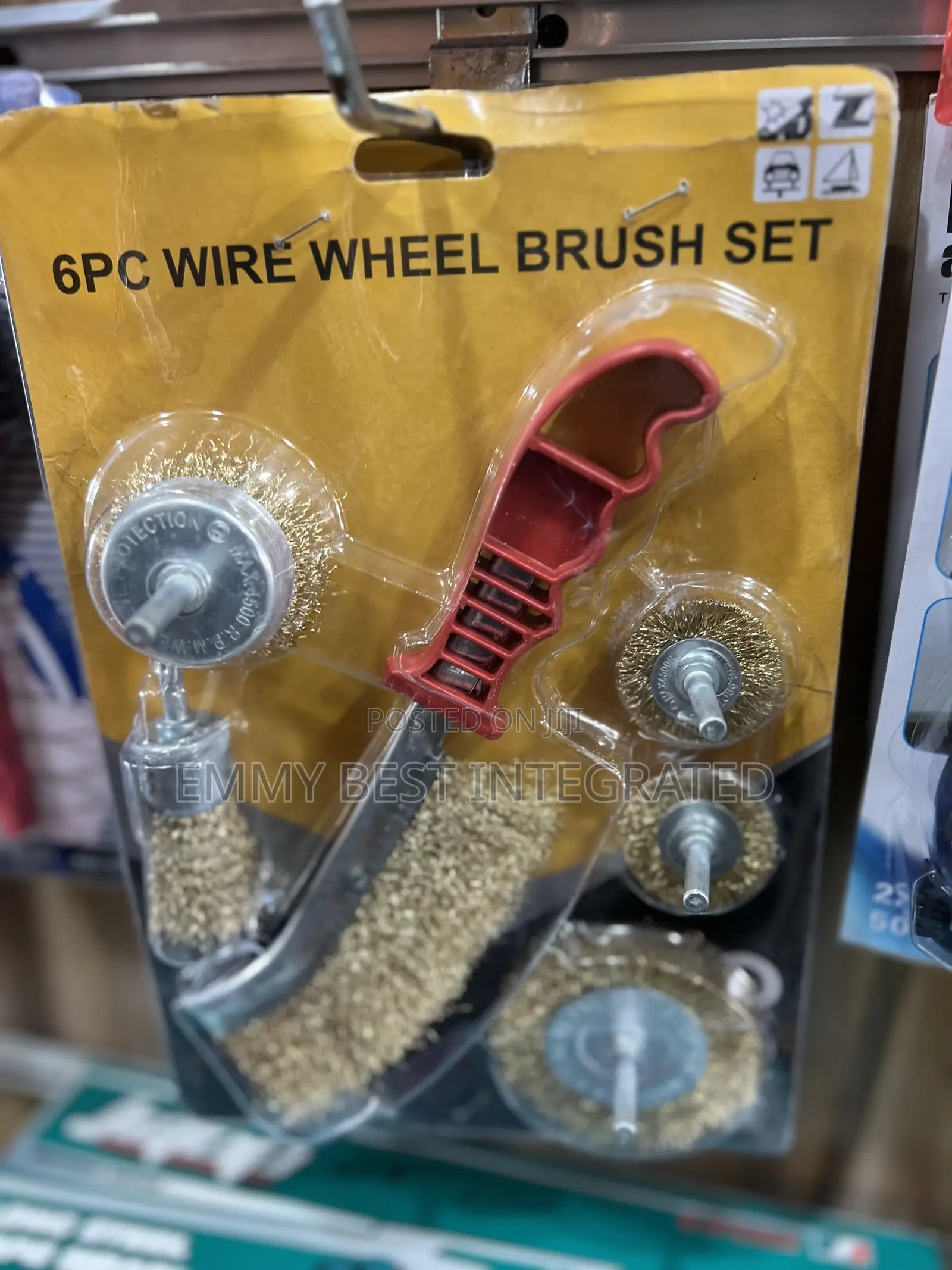Wire Wheel Brush Set.