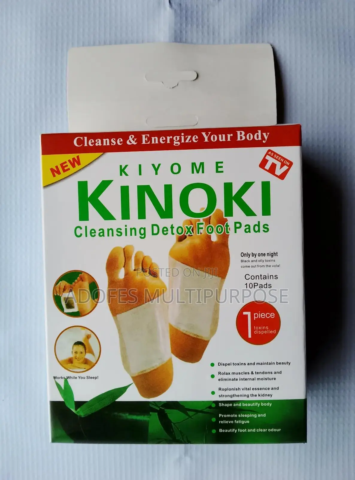 Detox Pad Kinoki Pack for Body Cleansing
