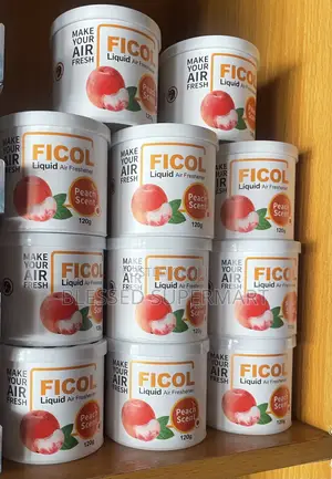 Ficol Liquid Peach Scented Car Air Freshener