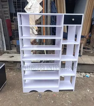 Classic Dresser and Shoe/Bag Rack - Luxury Look, Modern Feel.