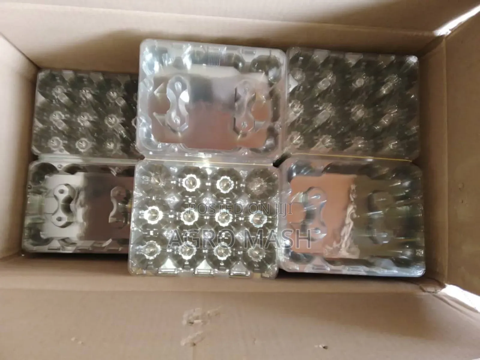 Transparent Egg Crates