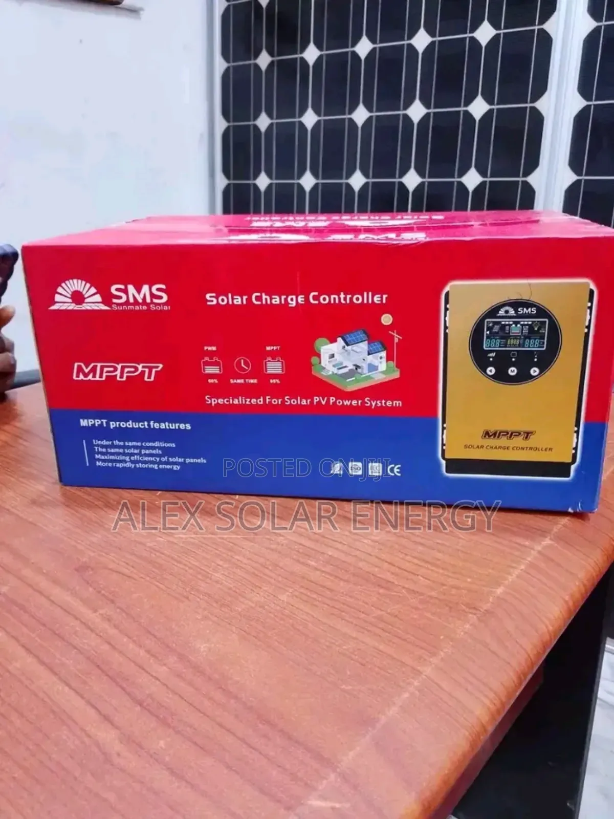 100a Charge Controller SMS