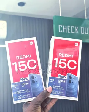 New Xiaomi Redmi 15C 4G 256 GB Black
