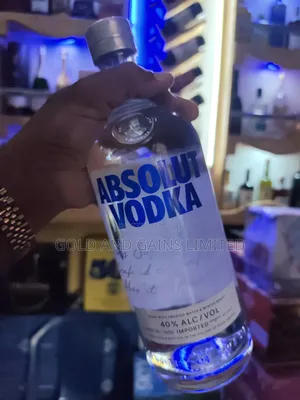 Absolute Vodka Plain 1ltr 12bts