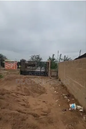 Plot of Land Measures 37ft by 130ft on the Tarred Road Ayekale