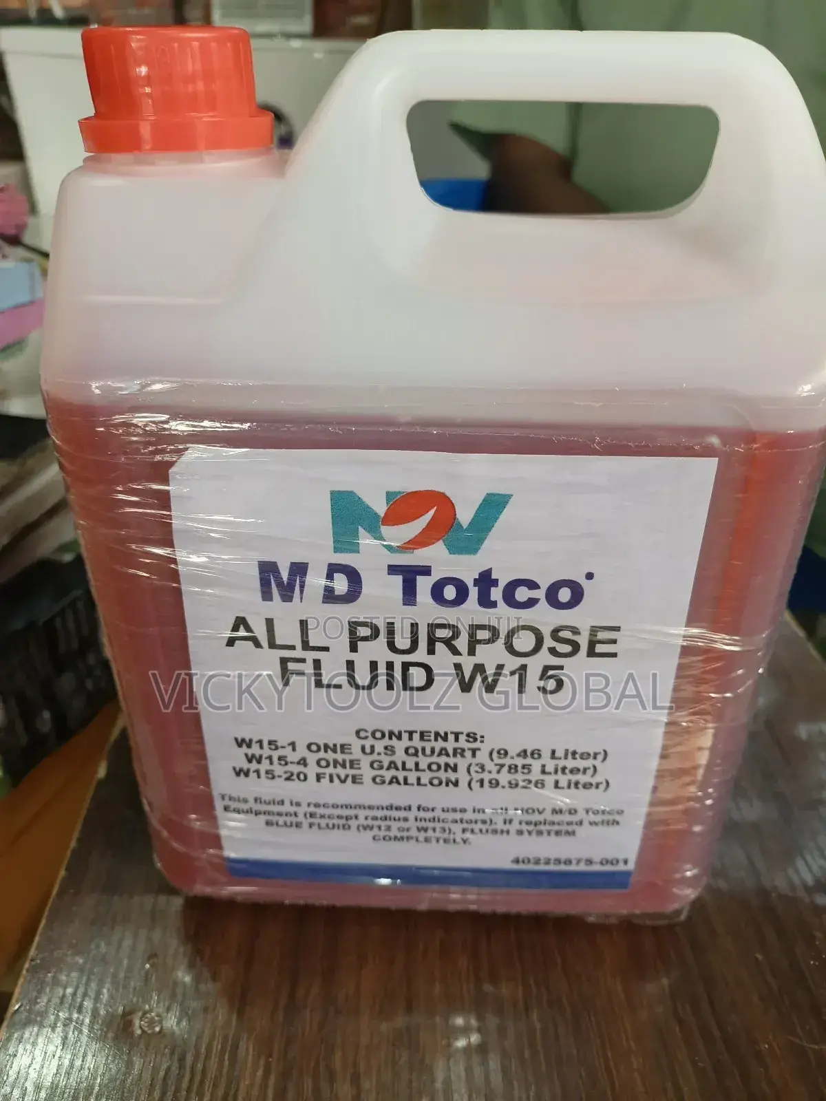 All Purpose Fluid W15 (Md Totco)