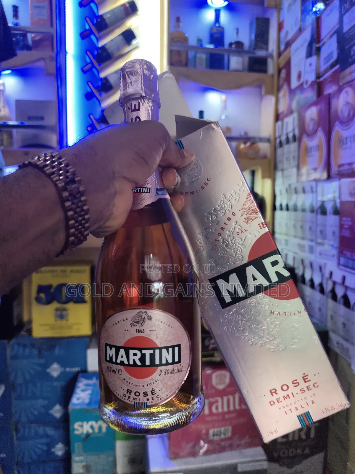 Martini Sparkling Rose 750ml 6bts
