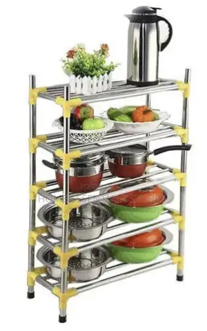 Stainless Pots Organizer - Multipurpose Pot Rack