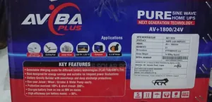 Aviba Plus 1.8kva 24v Pure Sine Wave Inverter