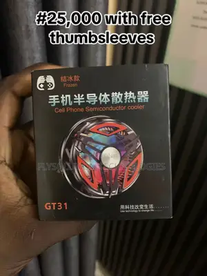 Gt31 Cell Phone Semiconductor Cooler + Free Thumbsleeves