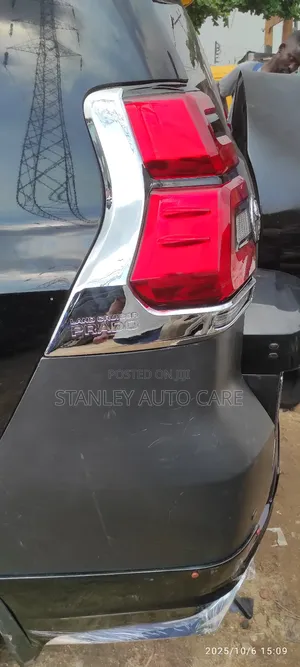 Prado 2021 Rear Lights Chrome