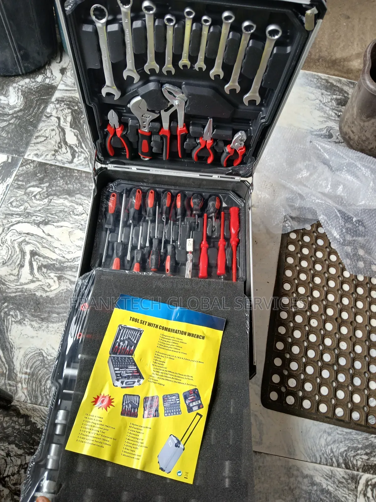 Complete Set of Mechanical Tools Box